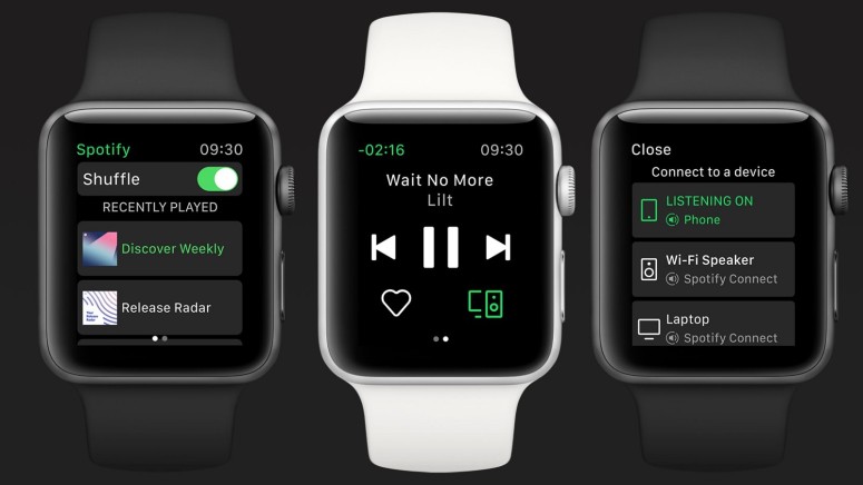 Spotify Releases Its Official App for Apple watchOS