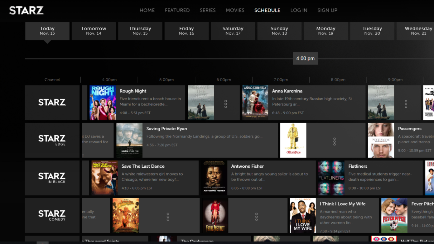 Starz Review Pay for Premium, Get Live Stream and OnDemand Content