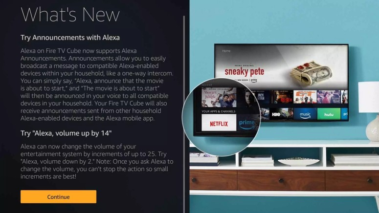 Amazon Fire TV Cubes Receive Alexa Announcement Functionality
