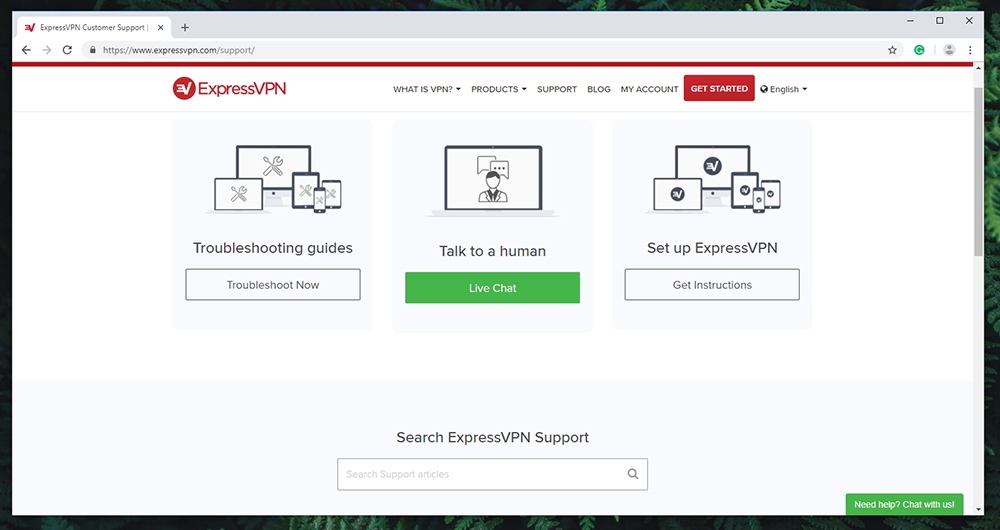 ExpressVPN - Customer Support