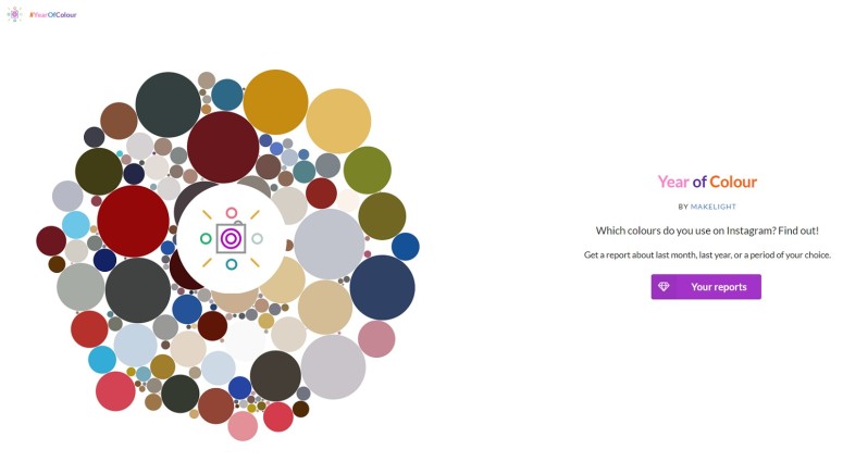 ‘Year of Colour’ App Allows You to Look Back at Your Instagram Year Through Colors