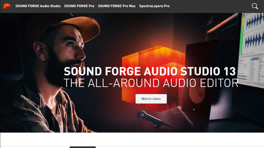 Audacity Alternatives - Sound Forge Audio Editor