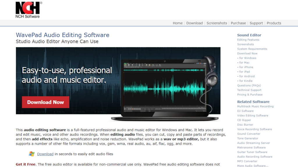 wavepad audio editor adobe audition