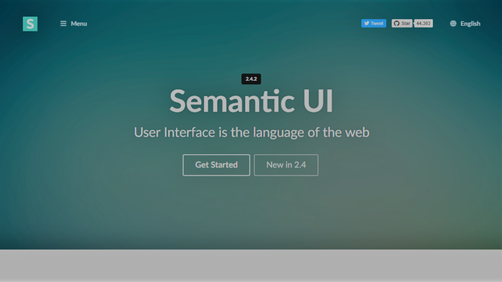 Bootstrap Alternatives - Semantic UI