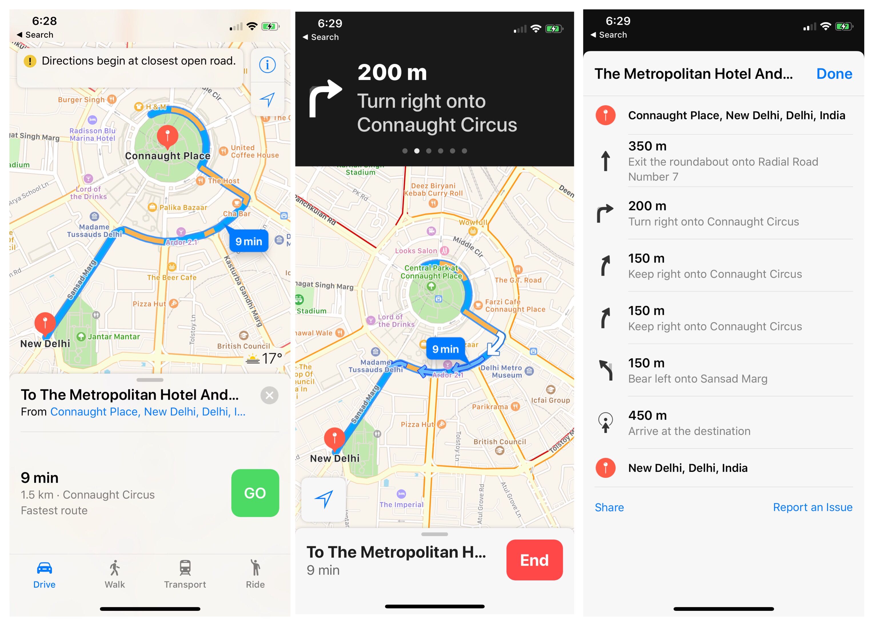 Apple Maps Finally Brings Turn-By-Turn Direction Support for Indian Users