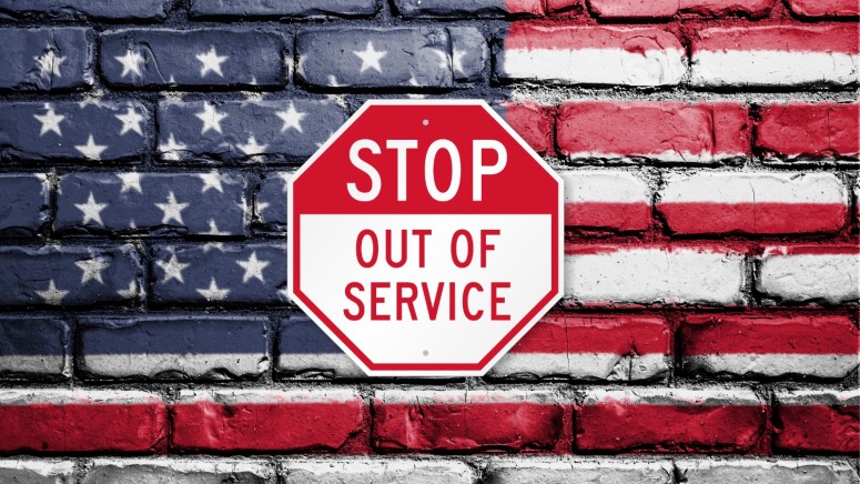 USA out of service