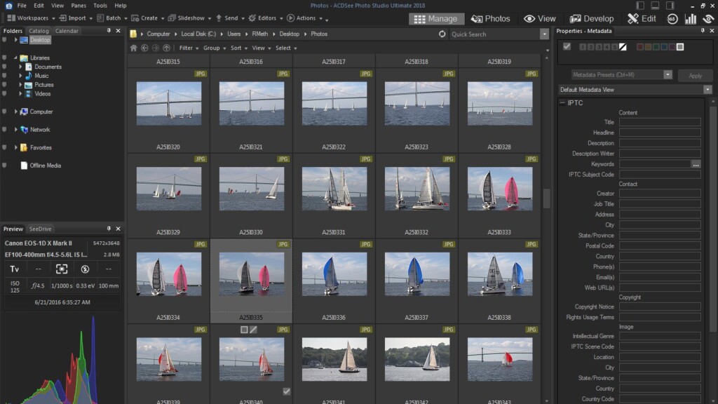 Adobe Lightroom Alternatives - ACDSee Photo Studio