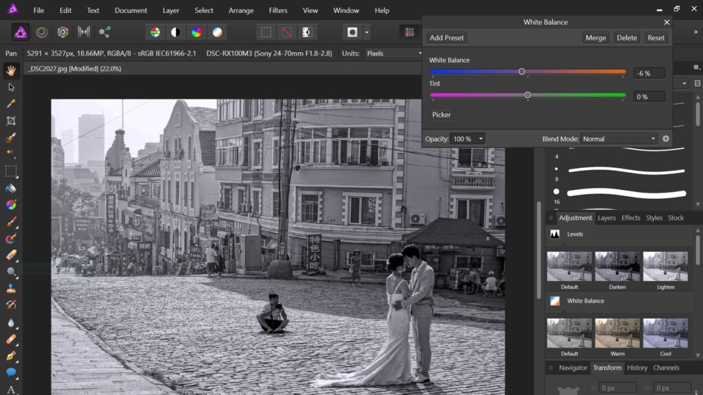 Adobe Photoshop alternatives - Affinity Photos