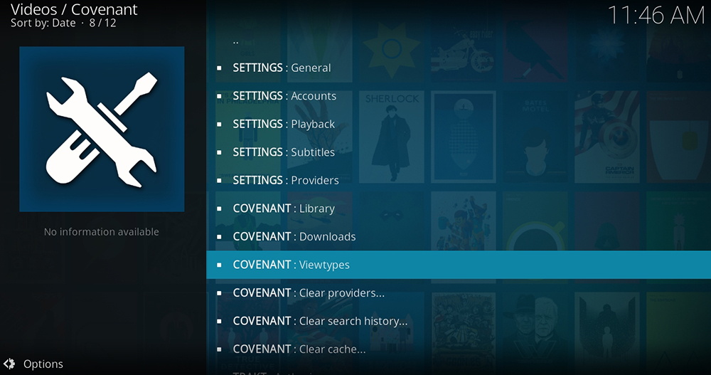 Covenant Kodi Tools