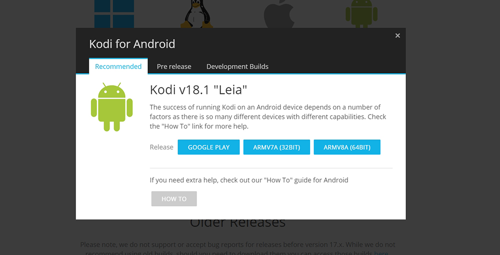 kodi download for android free