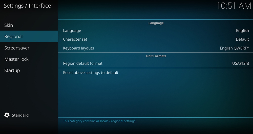 kodi advanced settings passwords