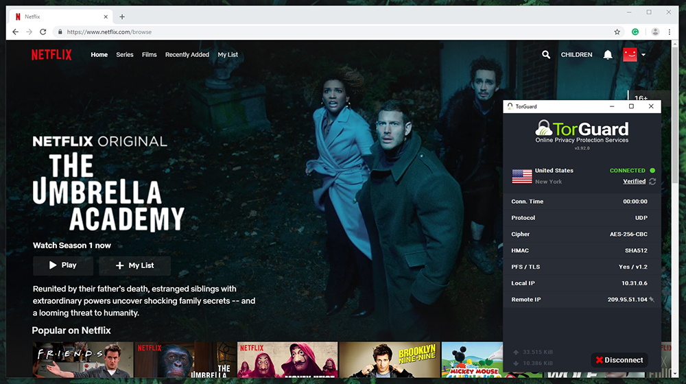 TorGuard Review - Netflix Unblocking