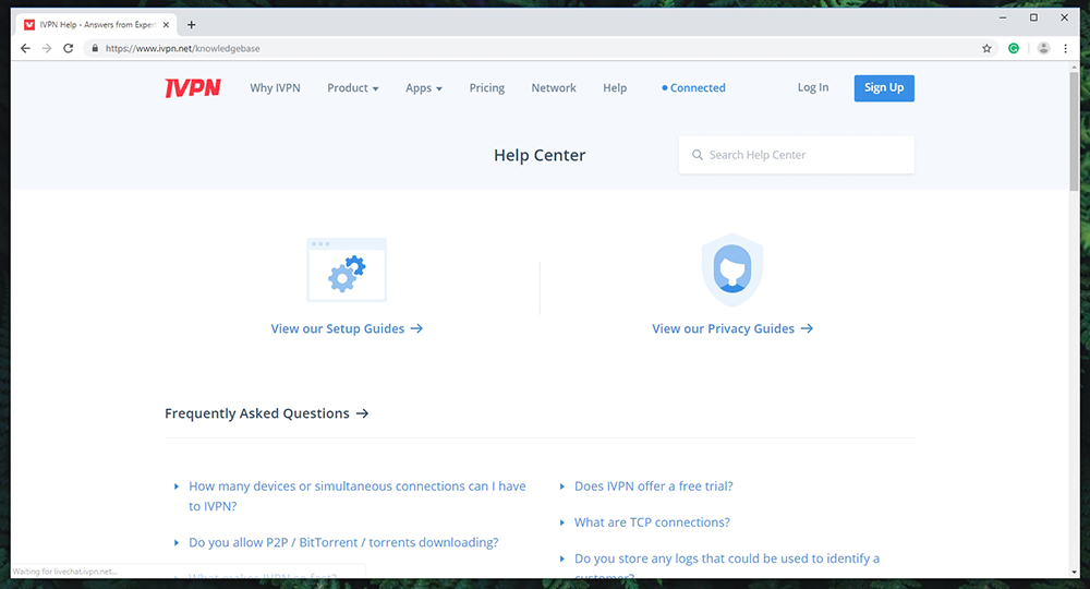 IVPN Customer Support