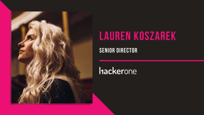 Lauren Koszarek of HackerOne Lauren Koszarek of HackerOne