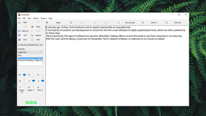 Panopreter Text To Speech Review
