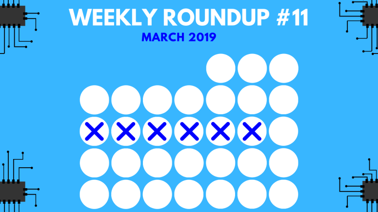 Weekly Roundup 11