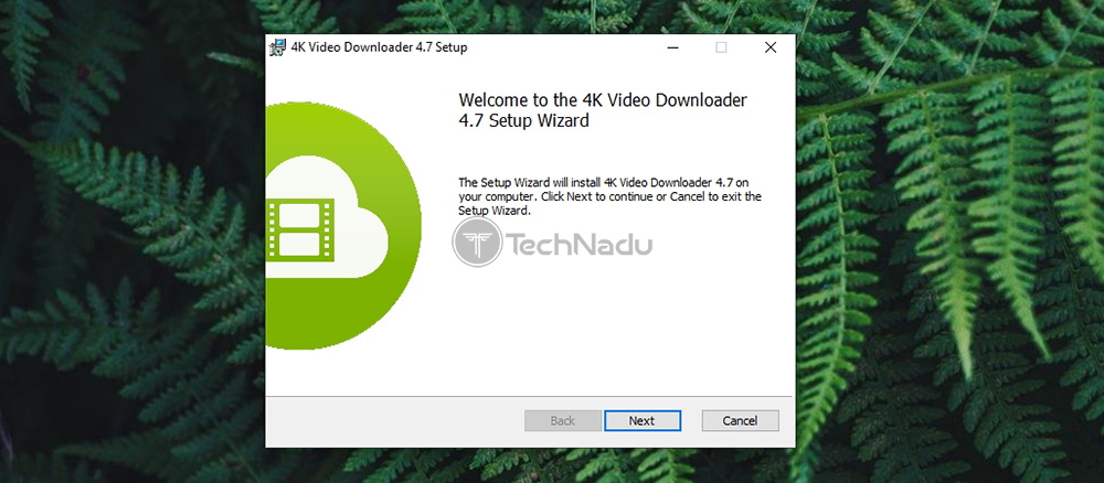 instaling 4K Downloader 5.7.6