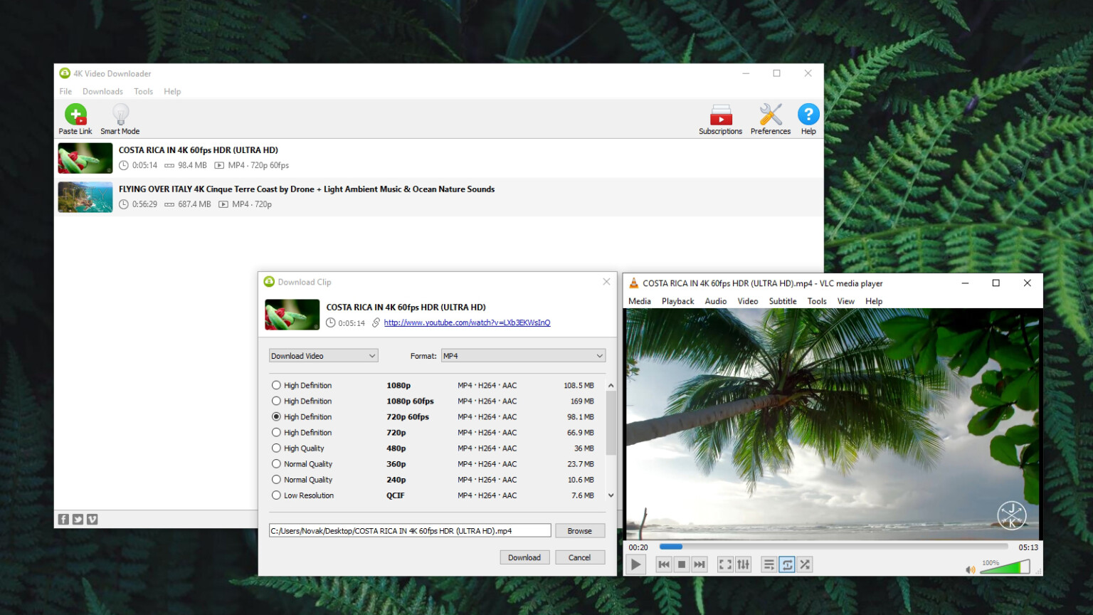 4k video downloader support 4k 2160p