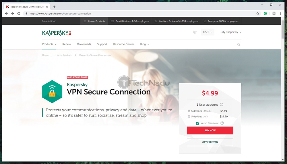 Kaspersky secure connection не устанавливается