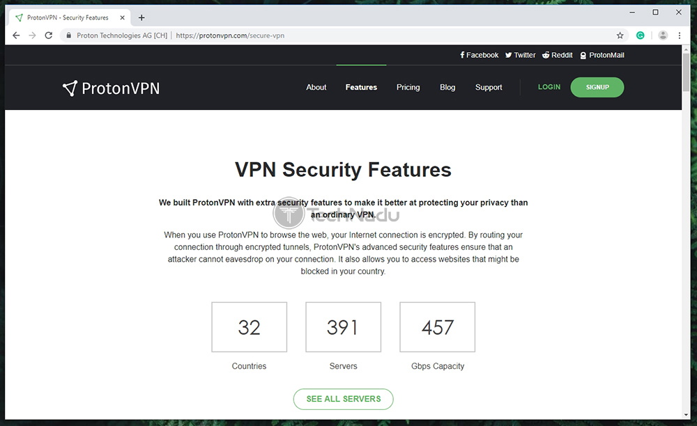 ProtonVPN Server Count