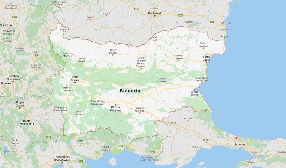 Bulgaria Map