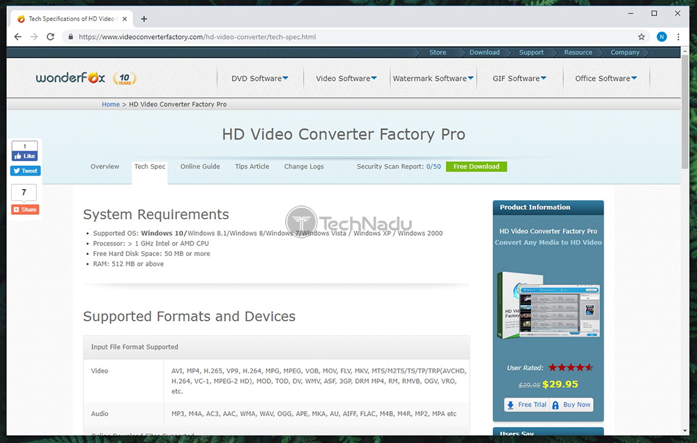 hd video converter factory