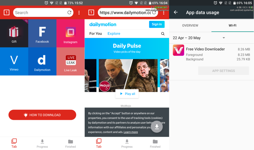 Download vidmate app for android phone