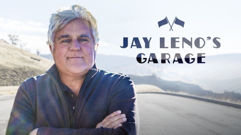Jay Leno promoting Jay Leno's Garage