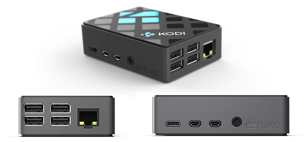 Kodi Edition 4B Raspberry Pi Case Design