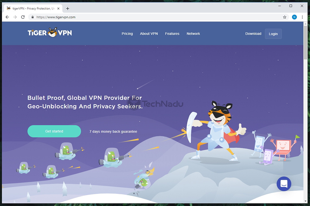 Link to TigerVPN Website