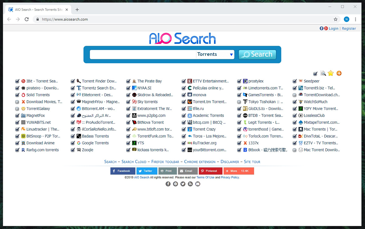 torrent search engine