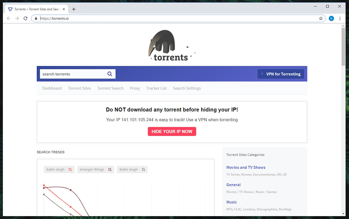 torrent search engine