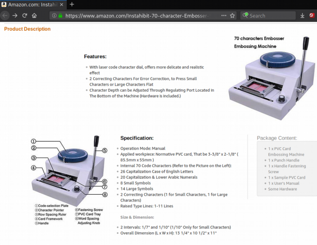 payment-card-embosser