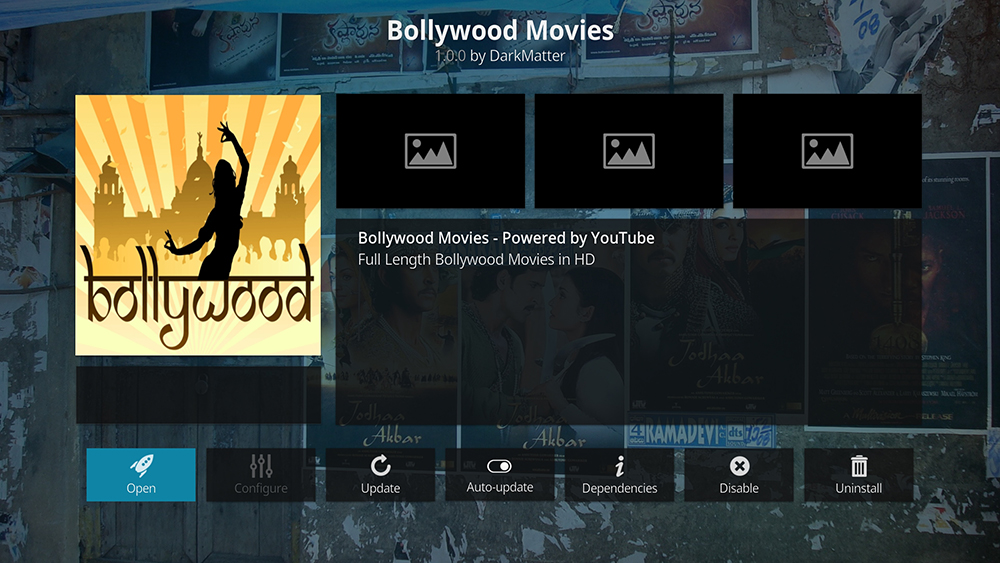 Bollywood Movies Kodi Addon