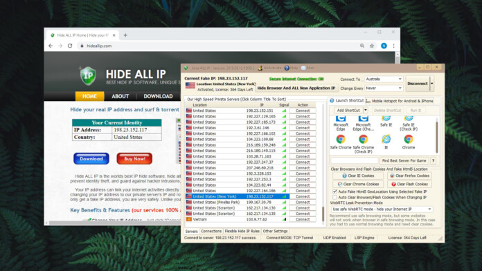 Hide ALL IP VPN Website UI Hide ALL IP VPN Website UI
