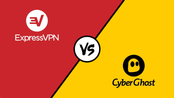 ExpressVPN CyberGhost VPN Logos