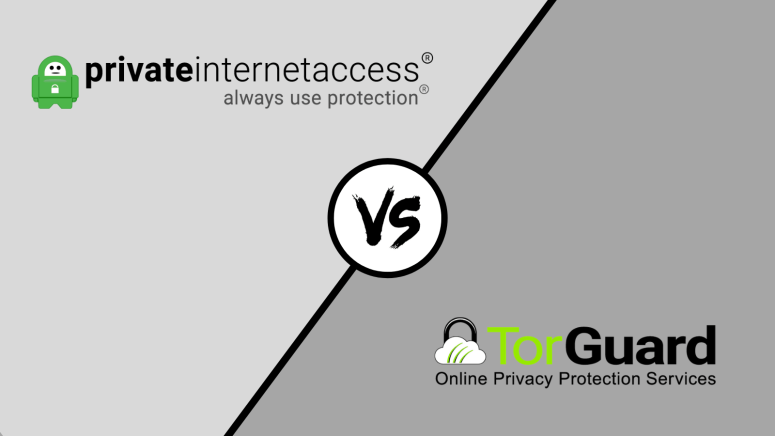 Private Internet Access TorGuard Comparison Logos