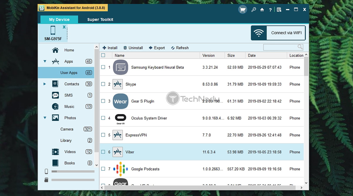 mobikin assistant for android backup