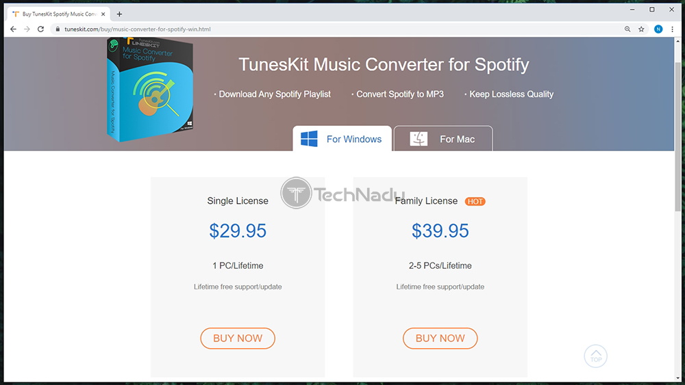 tuneskit spotify music converter gratis