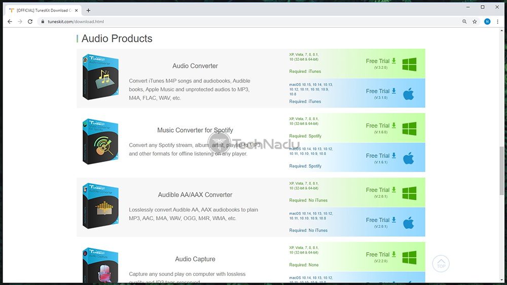 tuneskit audio converter download