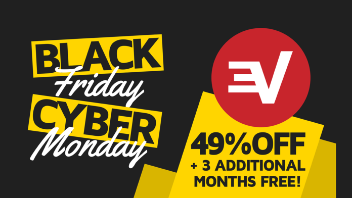 ExpressVPN Black Friday 2019 Deal – Save 49% and Get 3 Months FREE