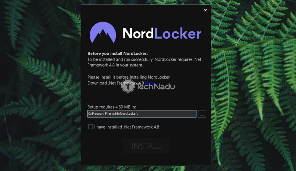 Installation of NordLocker