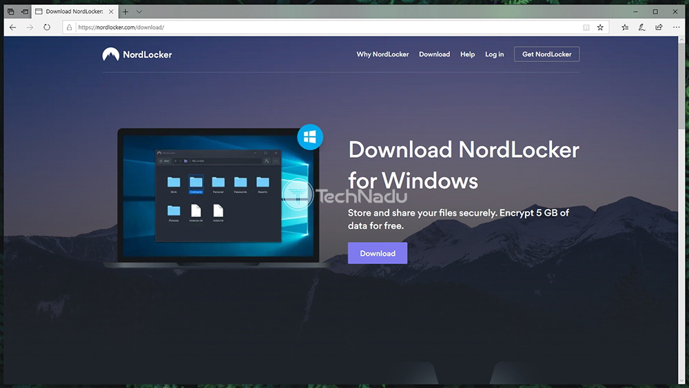 NordLocker for Windows