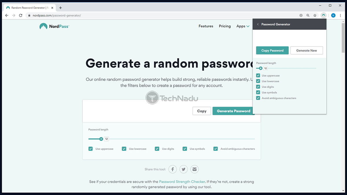 NordPass Password Generator