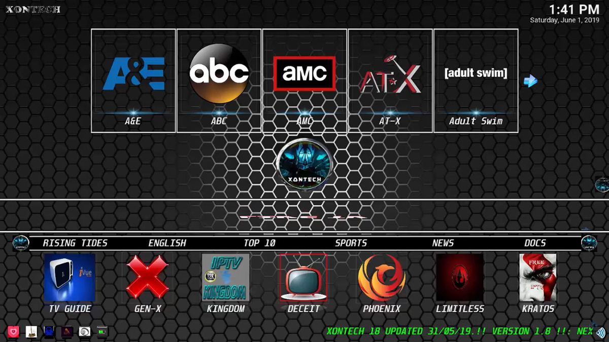 Xontech Kodi Build