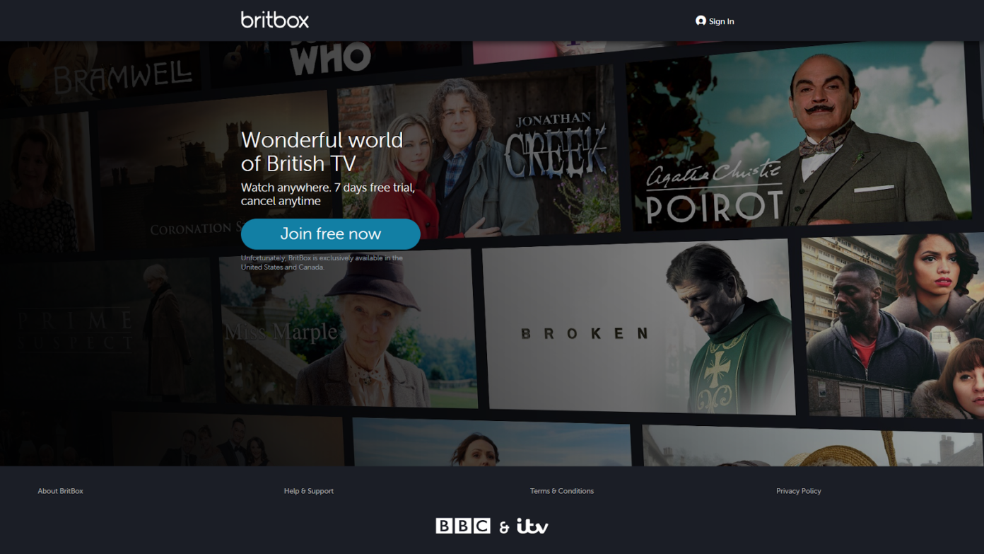 BritBox Launches in the UK for Only £5.99 per Month