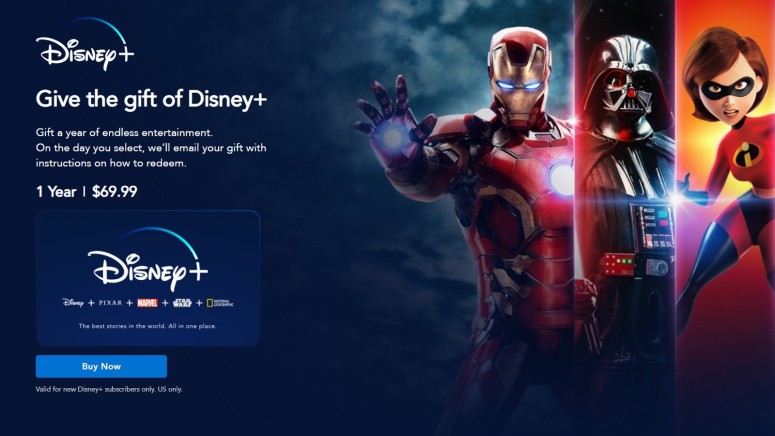 Disney Plus Subscription Card Sign-Up Form