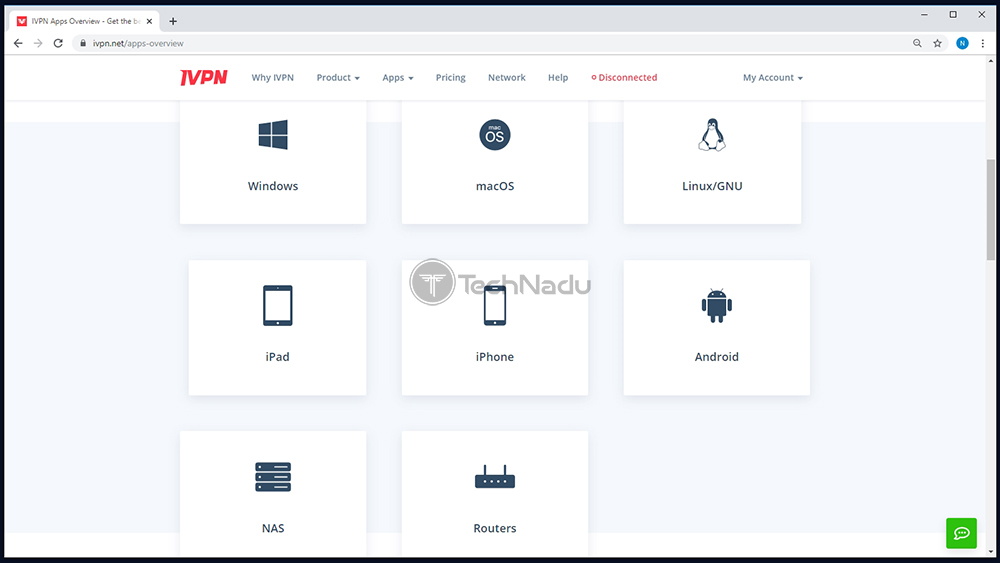 IVPN Supported Platforms List
