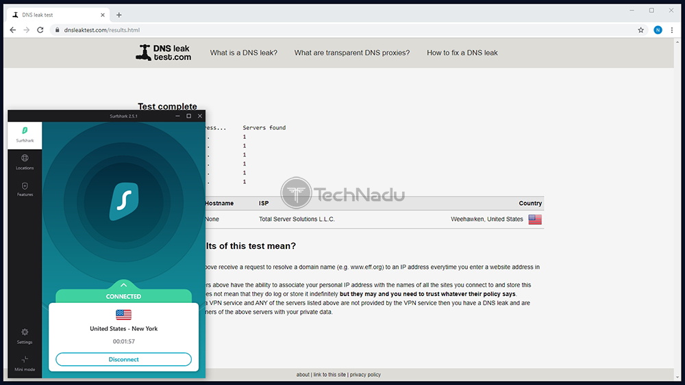 surfshark dns settings android