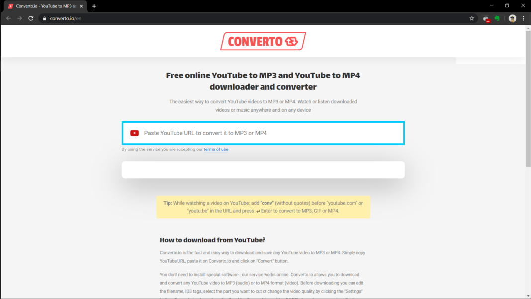convert youtube to mp3 converter